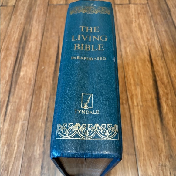 The Living Bible Tyndale 1973 Leather Paraphrased & Illustrated - Picture 8 of 16